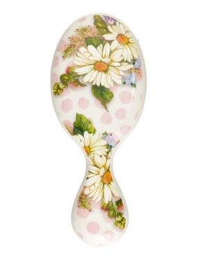 Wet brush x Mackenzie-Childs Mini Detangler White Pink Lavender Spotted Floral